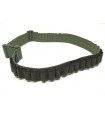 DELFIERO GREEN ELASTIC CARTRIDGE BELT
