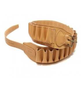 Delfiero natural leather Cartridge belt
