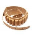 Delfiero natural leather Cartridge belt
