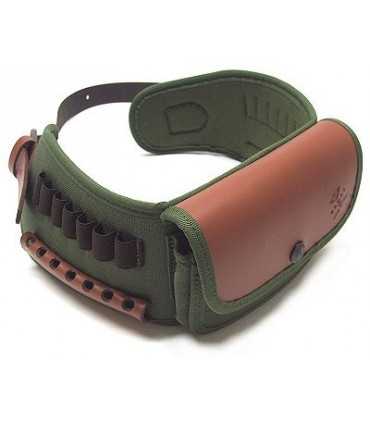 Cartuccera Radar carabina cordura e pelle 14 celle