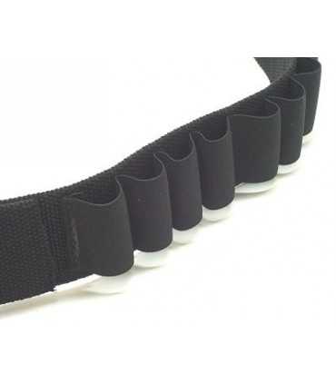 Cartuccera Vega elastica nera 2V62