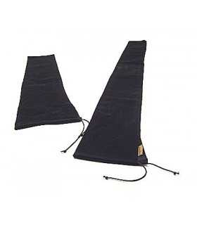 DELFIERO BLACK VELVET CLOTH COVER FOR BUTT AND BARREL