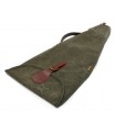 CANVAS FOLDING RIFLE CASE WITH LEATHER INSERTS