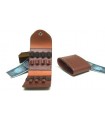 LEATHER CARABINE CARTRIDGE POUCH 7 LOOPS