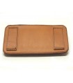 LEATHER OPEN CARTRIDGE POUCH 10 ELASTIC LOOPS