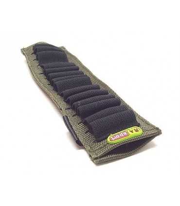 Grips in green nylon belt