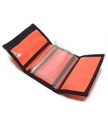 Wallet Hunting License in orange Cordura 14x11 cm