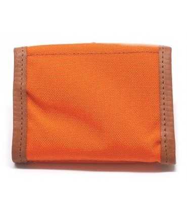 DELFIERO ORANGE CORDURA LICENCE WALLET