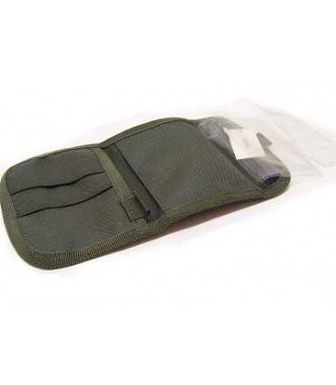 RA SPORT GREEN NYLON LICENCE WALLET