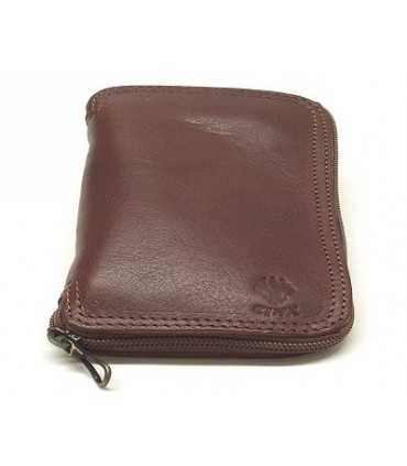 Porta strozzatori in pelle da 4 posti