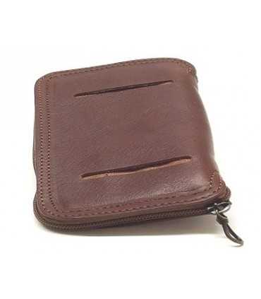 Porta strozzatori in pelle da 4 posti