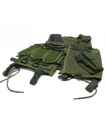 2ET03 – Gilet tattico in rete e Cordura con portacaricatori AR 70/90 M16
