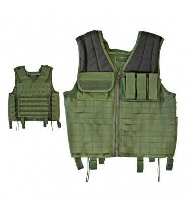 2ET06 – Mesh and cordura tactical vest with modular laces system