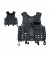 2ET07 – Gilet tattico in nylon e rete poliammidica compatibile sistema MOLLE