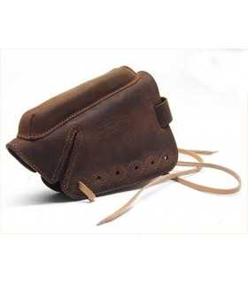 Guanciale in pelle mm 20 per calcio fucile allineatore Delfiero