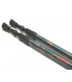 Coppia bastoni telescopici Crispi da trekking nordic walking per escursionismo-outdoor