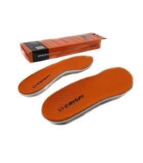 Crispi Insoles Air Mash Orange Fussbett Antibacterial With Different Densities