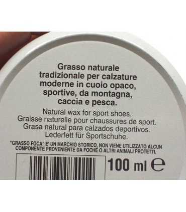 Grasso Reflex Foca naturale per scarponi in cuoio ml 100
