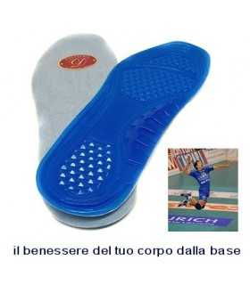 Sottopiede suoletta in gel ammortizzante soletta gel 685