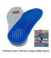 Sottopiede suoletta in gel ammortizzante soletta gel 685