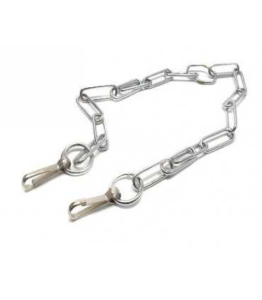 Chromed Iron Twin Leash