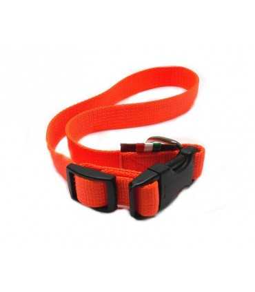 Delfiero Collar Nylon Orange 2,5X60 Cm For Dog