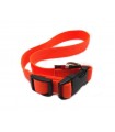 Collare Delfiero nylon arancione 2,5x60 cm per cane