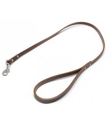 Dog Smooth Leather Leash 10 - 12 Or 15 Mm