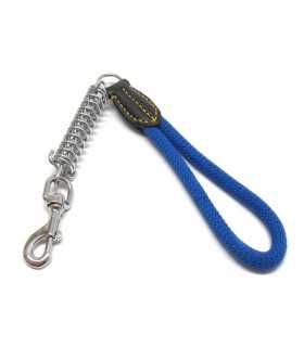 Rope Handle With Leather Reinforcement And Shock Absorber