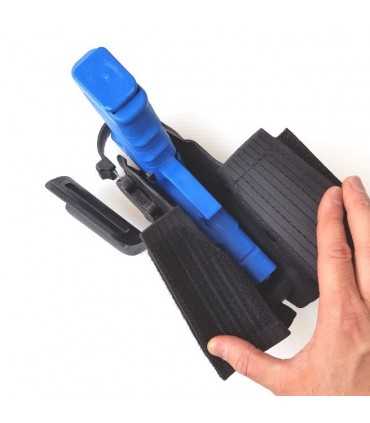 VKZ8 - Thermo molding polymer holster for pistol with flashlight or/and laser