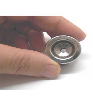 Bobina ribassatrice in acciaio per orlatura a stella