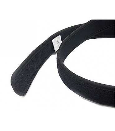 2V65 - Sottocintura a nastro imbottita in cordura per cinturoni con velcro esterno