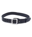 1V58 - Reinforced leather duty belt with two hooks closure - height 5 cm