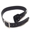 1V58 - Reinforced leather duty belt with two hooks closure - height 5 cm