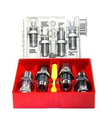 Lee 4 dies set 380 auto carbide 90447 deluxe pistol
