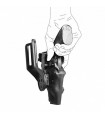 VKT8 - Vegatek Top - Professional Duty Holster with triple safety system