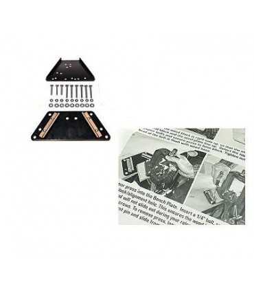 Lee bench plate per pressa 90251 piastra metallica