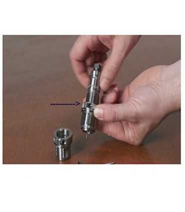 Lee boccole montaggio die 2 pezzi lock ring eliminator 90063