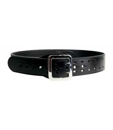 1V56 - Leather duty belt - height 5 cm for Security and Police