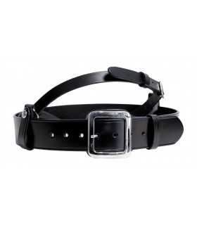1V54 - Leather duty belt - height 5 cm for Security and Police