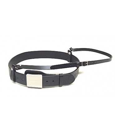 1V53 - Leather duty belt - height 5 cm for Security and Police