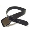 1V53 - Leather duty belt - height 5 cm for Security and Police