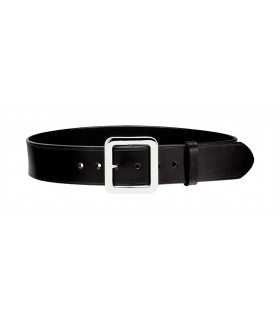 1V60 - Leather duty belt - height 5 cm for Security and Police