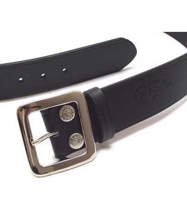 1V60 - Cinturone da 5 cm in pelle ad un foro per Guardia Giurata