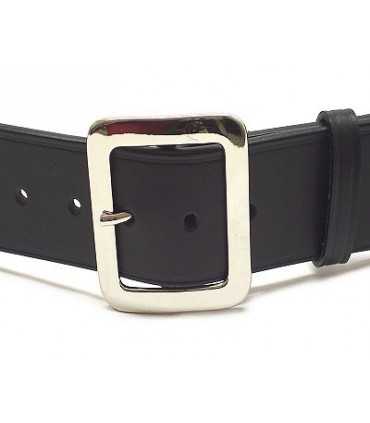 1V60 - Leather duty belt - height 5 cm for Security and Police