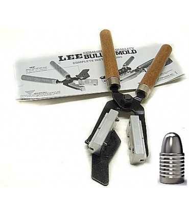 Lee fondipalle 2 cavità 158 grani 38 sp 37 magnum 90388 bullet mold