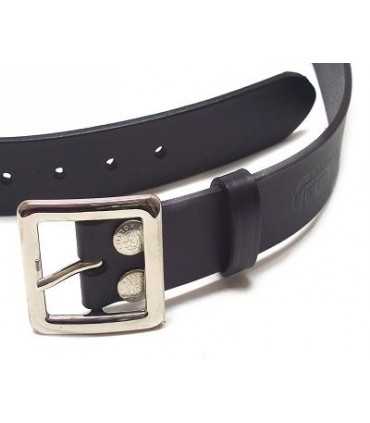 1V61 - Leather duty belt - height 4 cm for concealment holster